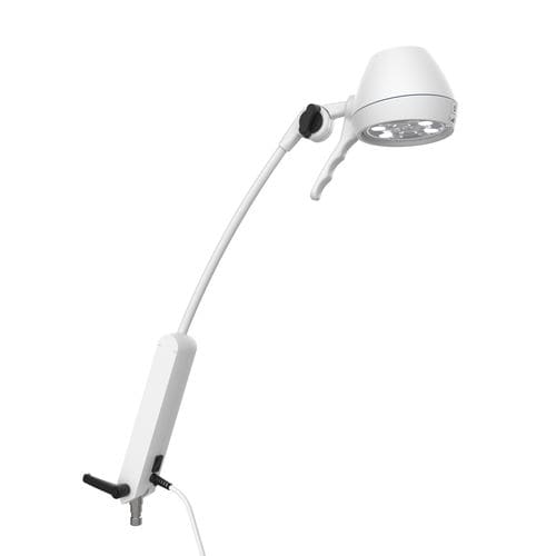 LED-Untersuchungsleuchte - L100024A - provita medical - schienenmontiert / mit Griff / flexibel