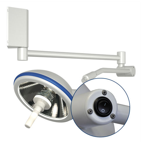 LED-Untersuchungsleuchte - L540076A - provita medical - wandmontiert / mit Griff / flexibel
