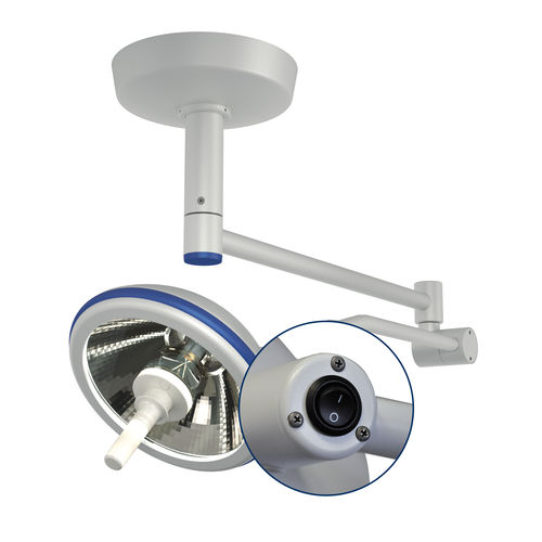 LED-Untersuchungsleuchte - L533077A - provita medical - deckenmontiert / mit Griff / flexibel