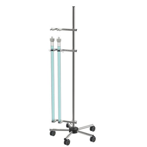 Träger für Ausrüstungen / für Sonden - T-T05060 - provita medical - Desinfektion / auf Rollen / Edelstahl