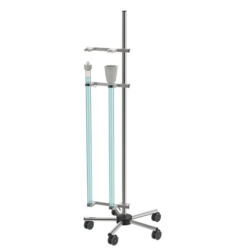 Träger für Ausrüstungen / für Sonden - T-T05050 - provita medical - Desinfektion / auf Rollen / Edelstahl