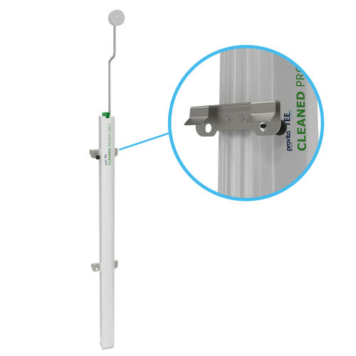 Träger für Ausrüstungen / für Sonden - T-W71416 - provita medical - Desinfektion / wandmontiert / Aluminium