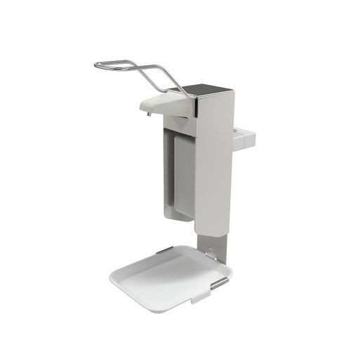 Desinfektionsgelspender - Z-TW0001 - provita medical - wandmontiert / Aluminium