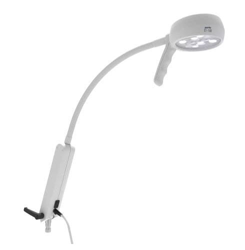 LED-Untersuchungsleuchte - L100011A - provita medical - schienenmontiert / mit Griff / flexibel
