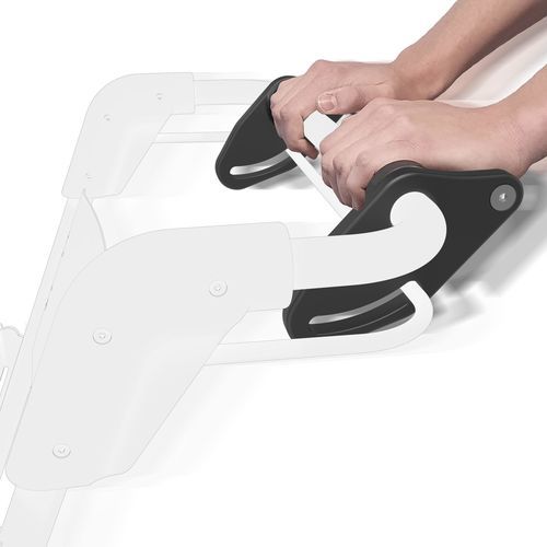 Handauflage für Rollstühle - Z-EMMA32 - provita medical - Transfer / für Toilettenstuhl