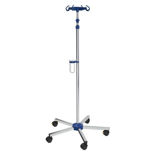 Infusionsständer auf Rollen - I-N41211 - provita medical - 4 Haken / teleskopisch / für Bett