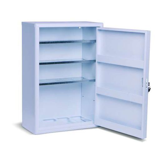 Medikamentenschrank - 805/M - PVS - für Krankenhaus / mit Regal / wandmontiert