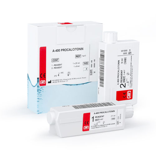 Reagenz / als Lösung - A-400 - Cormay Diagnostics - für Kliniken / für Blutproben / immunturbidimetrisch