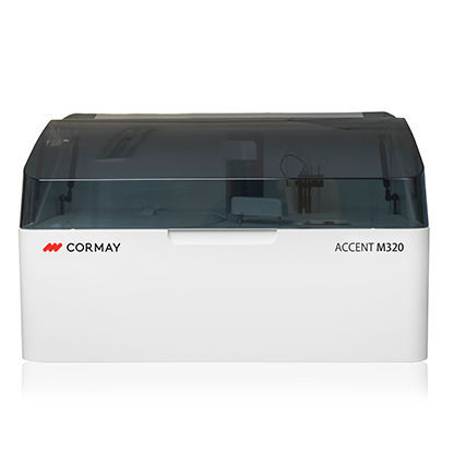 Automatisches biochemisches Analysegerät - ACCENT M320  - Cormay Diagnostics - Tisch / mit ISE / Serum
