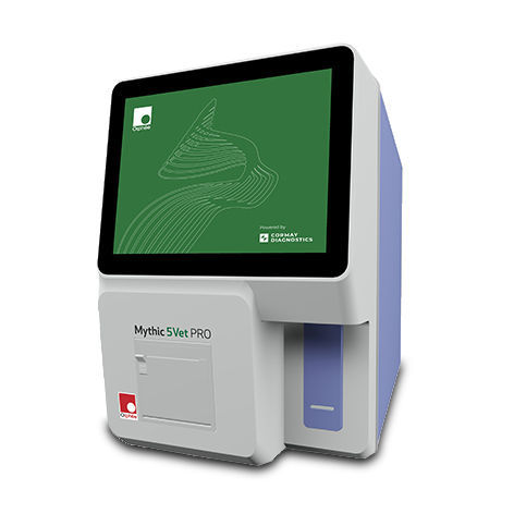 Hämatologie-Analysator / für Veterinärmedizin - MYTHIC 5 VET PRO - Cormay Diagnostics - automatisch / Tisch / 34 Parameter