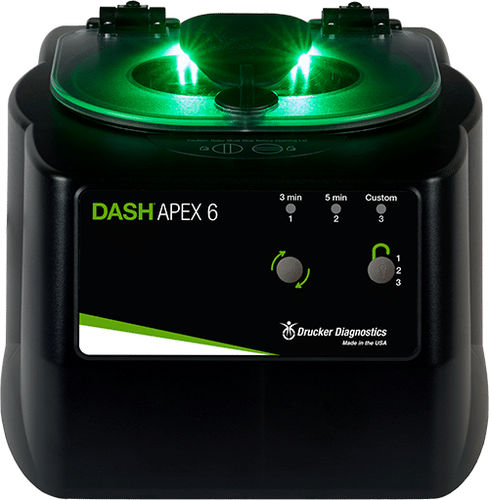 Laborzentrifuge - DASH Apex 6 - Drucker Diagnostics - Multifunktion / Blut / Tisch