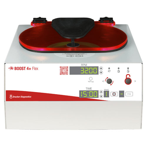 Laborzentrifuge - BOOST 4+ Flex - Drucker Diagnostics - Multifunktion / Blut / Tisch