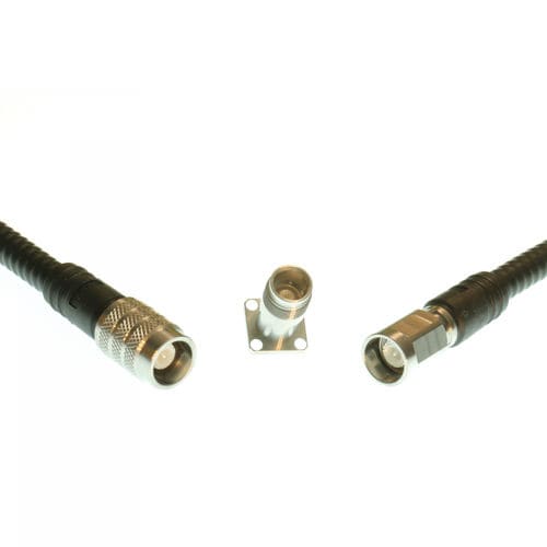 Koaxialer Steckverbinder - NEX10™ - Radiall - RF / medizinisch / Push-Pull
