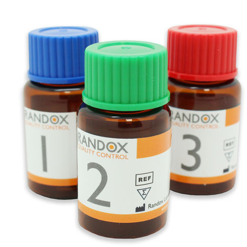 Reagenz zur Qualitätskontrolle - FR2996  - Randox Laboratories - als Lösung / für Diabetes / gefriergetrocknet