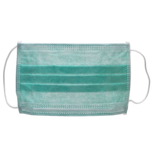 OP-Maske / Polypropylen - 208283BV - Rays  - für Erwachsene / 50er-Packung / grün