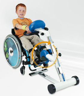 Bein-Bewegungstrainer - MOTOmed gracile12 - RECK-Technik - sitzende Position / für Kinder