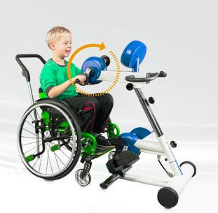 Bewegungstrainer für Arme und Beine - MOTOmed gracile12 - RECK-Technik - sitzende Position / für Kinder