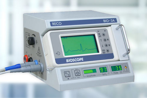 Multiparameter-Monitor / Tischgerät - BIO-3A - RECO Medizintechnik - SpO2 / EKG / für Anästhesie