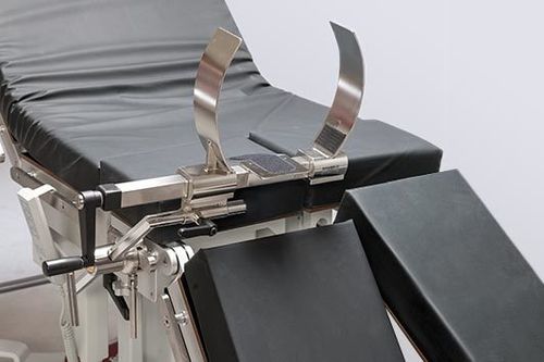 Knieablage für Arthroskopie - 10-353 series - Reison Medical - Positionierung / Edelstahl