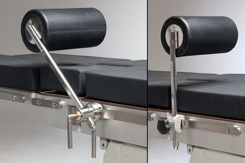 Knieablage für OP-Tisch - 10-367-K - Reison Medical - Positionierung / Edelstahl / Schaumstoff