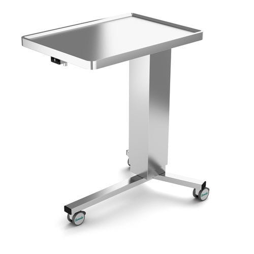Mayo-Tisch / auf Rollen - 100 21 series - Remeda - aus Edelstahl