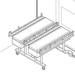 Fördersystem für die Sterilisierungsabteilung - Dual loader - Remeda - mobil