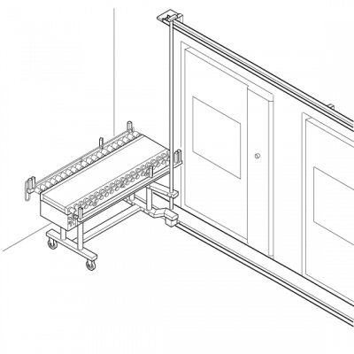 Fördersystem für die Sterilisierungsabteilung - Multi loader - Remeda - mobil