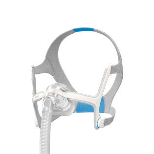 Maske für künstliche Beatmung / Nasen - AirTouch™ N20 - ResMed Europe - CPAP / Silikon / verstellbar