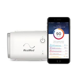 Medizinische mobile Applikation - AirMini™ - ResMed Europe - CPAP / zur Erkennung von Schlafapnoe / Datenverwaltung