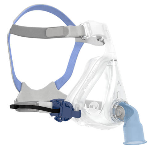 Nichtinvasive Maske für künstliche Beatmung - Quattro™ Air NV - ResMed Europe - für nicht-invasive Beatmung / verstellbar / transparent