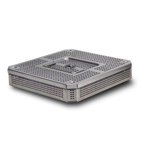 Sterilisationstablett für Instrumente - 64-22510 series - RfQ-Medizintechnik - Edelstahl / Silikon