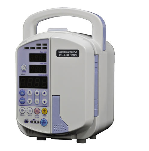 Infusionspumpe / 1 Kanal - FLUX 100 - RGB Medical Devices - volumetrisch / tragbar