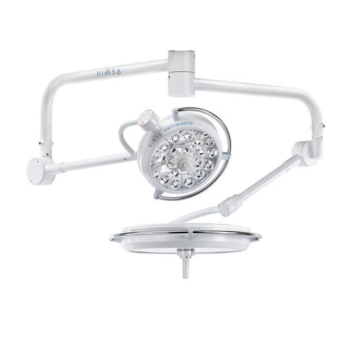 Deckenmontierte OP-Leuchte - Pentaled 30E - RIMSA - LED / mit 2 Armen / mit Bedienfeld