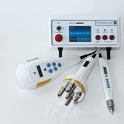 Laser für physikalische Biostimulation - PHYSIOLASER OLYMPIC  - RJ-LASER - Reimers & Janssen - Akupunktur / Dioden / Tischgerät