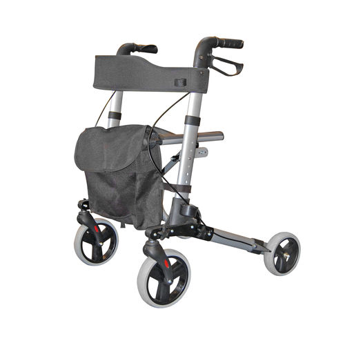 Rollator mit 4 Rädern - 2465  - Roma Medical Aids  - mit Sitz / höhenverstellbar / zusammenklappbar