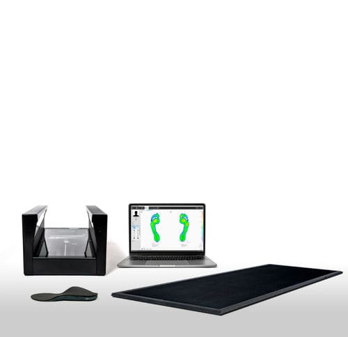 Designsystem für orthopädische Schuheinlagen - Materialise Phits Suite - Materialise - Baropodometrie-Plattform / mit 3D-Scanner / mit Analyse der Gangart
