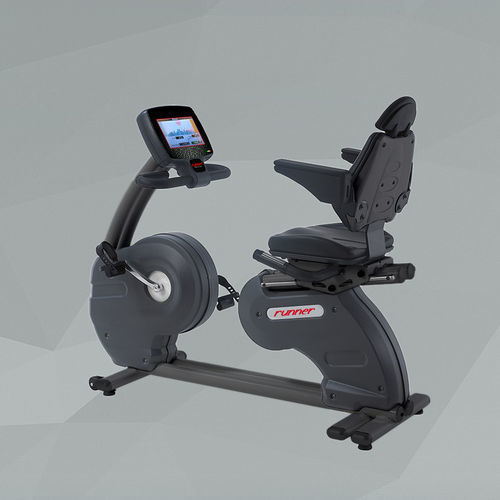 Heimtrainer / halbliegende Position - REC-CYCLING EM-7412 - Runner