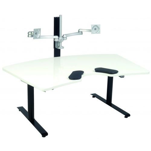 Medizinisch Computer-Arbeitsplatz - AUTOSMART - Salli Systems - höhenverstellbar / mobil
