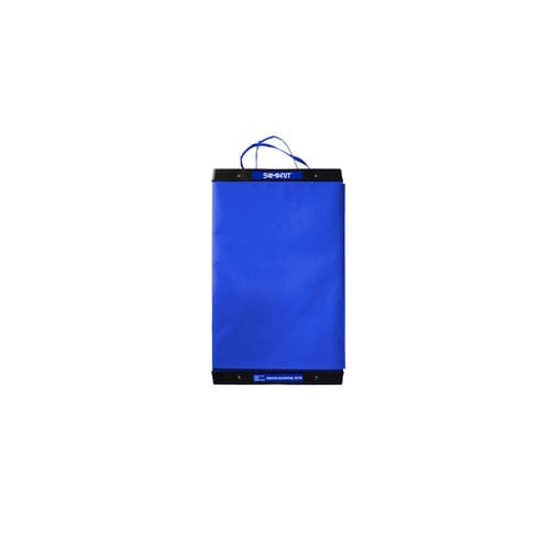 Transfer-Brett / Patienten - BLUE SHORT WIDE - Samarit Medical - mit Gleitoberfläche / leichtgewichtig / mit Griffen