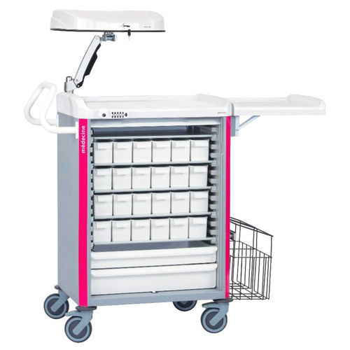 Notfallwagen - 8YM64H100DIN18_RM - Samarit Medical - medizinisch / für Kliniken / Mehrzweck