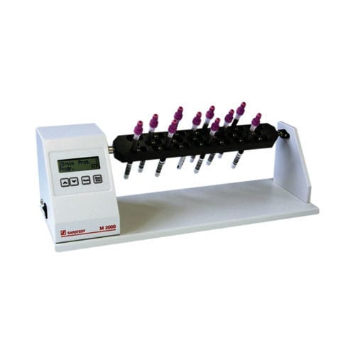 Rotations-Labormischer - SARMIX® M 2000 - Sarstedt - digital / medizinisch / Tisch