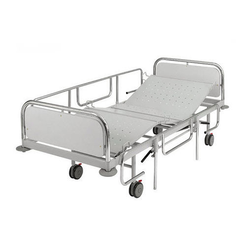 Pflegebett - FH 296 - Savion Industries - manuell / auf Rollen / Auszieh