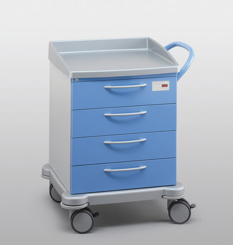 Medizinischer Wagen - 260.0310.0 - SCHMITZ medical GmbH - für Kliniken / Mehrzweck / für Instrumente