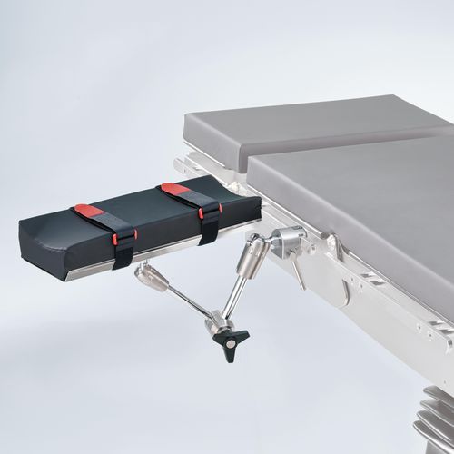 Armstütze für OP-Tisch - 101.0192.0 - SCHMITZ medical GmbH - Edelstahl / Schaumstoff / höhenverstellbar