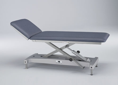 Hydraulische Behandlungsliege - 211.4100.0 / 211.4110.0 - SCHMITZ medical GmbH - höhenverstellbar / mit verstellbarer Rückenlehne / ergonomisch