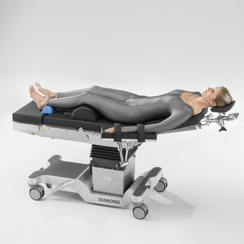 Rückenstütze für OP-Tisch - 101.0441.1 - SCHMITZ medical GmbH - Edelstahl / Schaumstoff / Gel