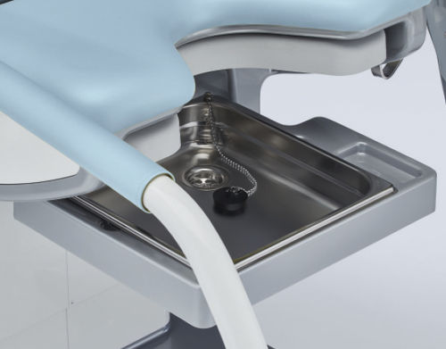 Schalenhalter zur Montage auf Untersuchungstuhl - 101.0751.0 - SCHMITZ medical GmbH - Edelstahl