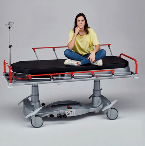 Transport-Fahrtrage - STL - SCHMITZ medical GmbH - hydraulisch / höhenverstellbar / Trendelenburg