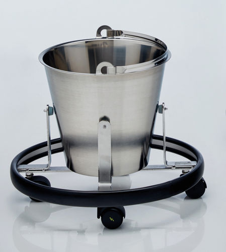 Schalenhalter zur Montage auf Rollwagen - 252.1180.0 - SCHMITZ medical GmbH - Edelstahl