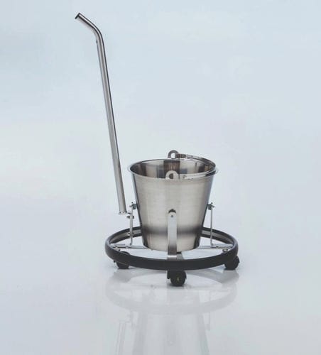 Schalenhalter zur Montage auf Rollwagen - 252.1190.0 - SCHMITZ medical GmbH - Edelstahl